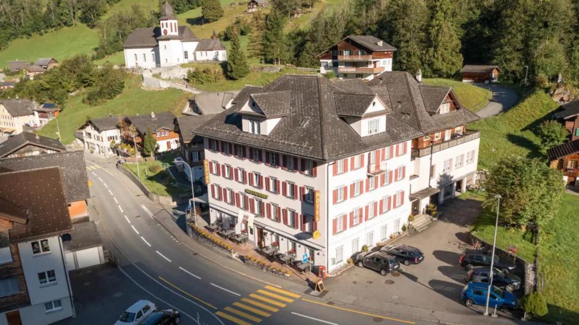 Hotel Alpina Unterschächen Dış mekan fotoğraf